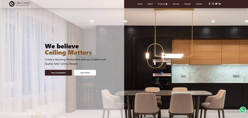 Ceiling Creation Project