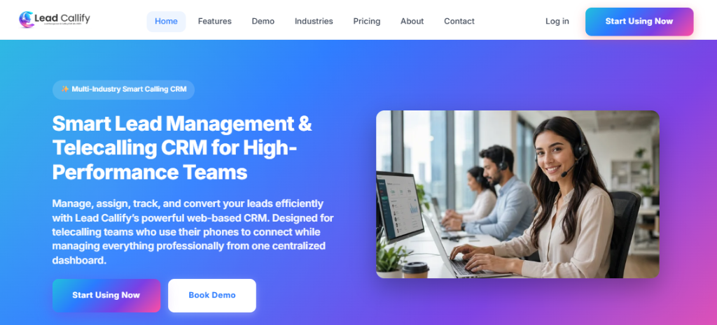 Lead Callify CRM